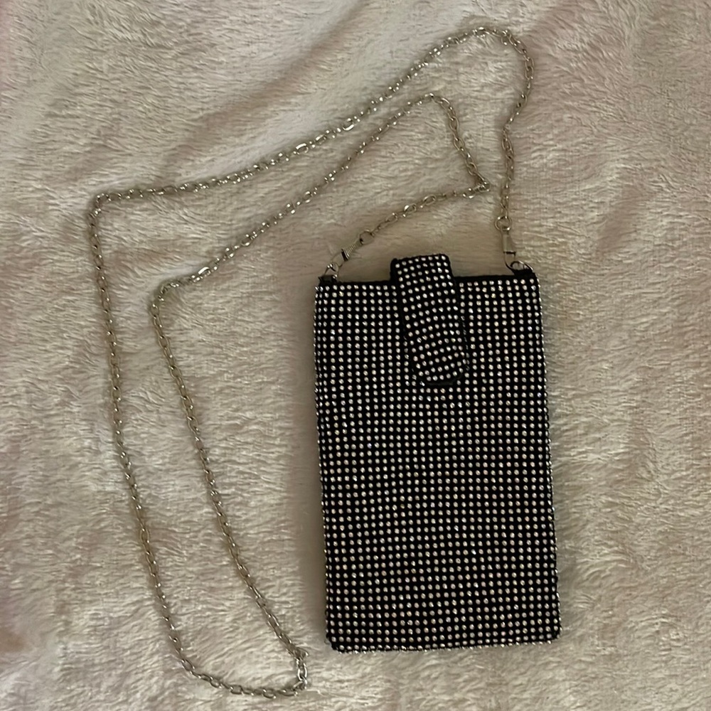 JUANALINE Evening Handbags Clutch Purses for Women Metal mesh Small Crossbody